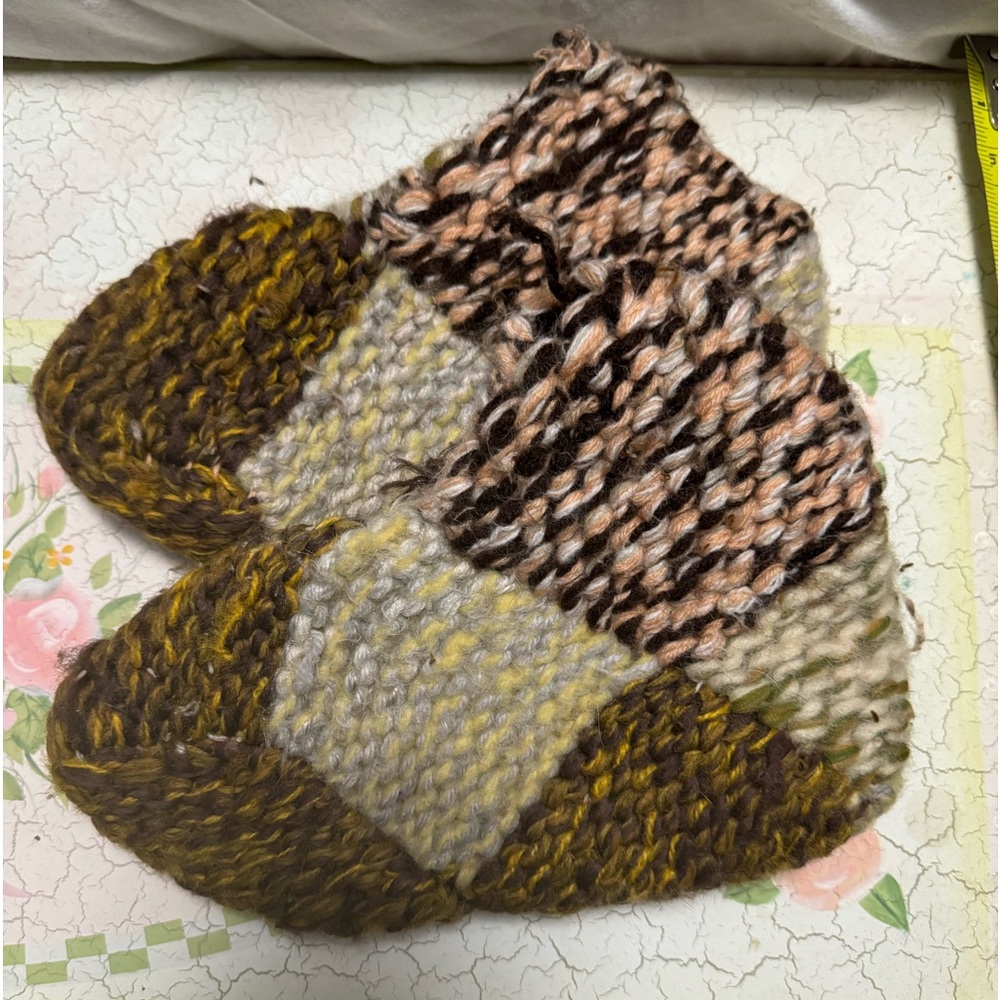 House Slippers Hand knit Handmade